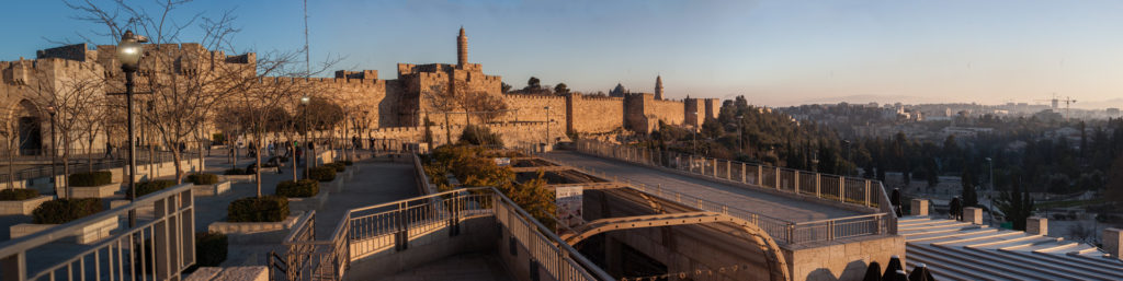 Jeruzalém - Citadela panorama