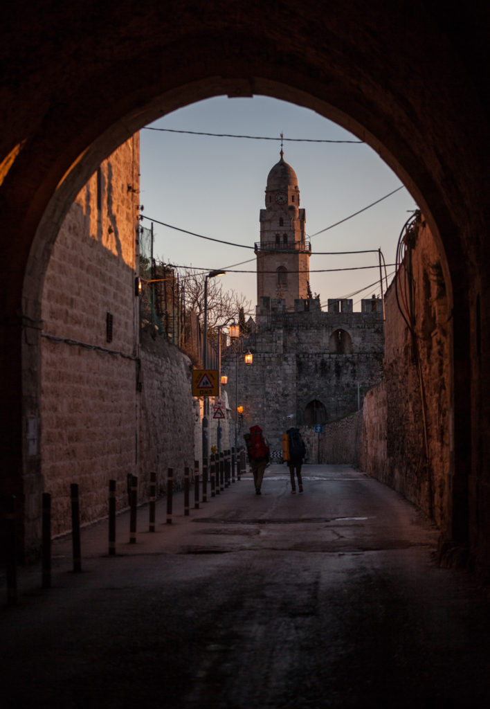 Jeruzalém -věz a podchod