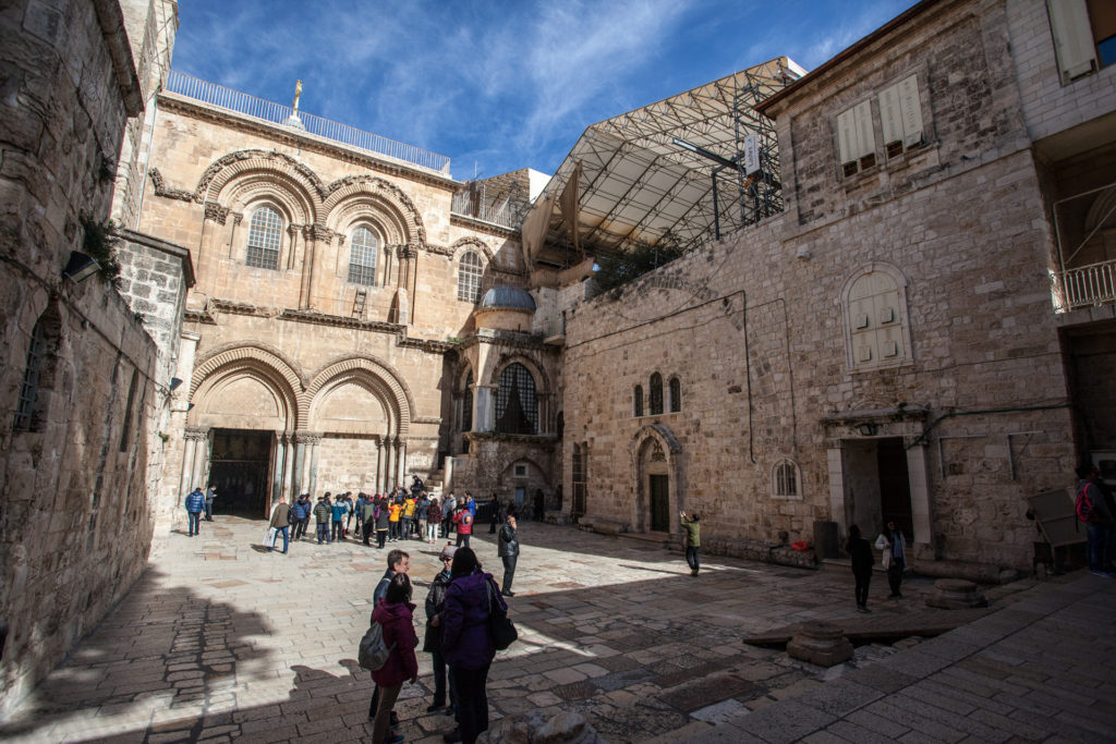 Jeruzalém - Kostel, kde je hrob krista