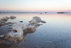 Mrtvé moře - usazeniny