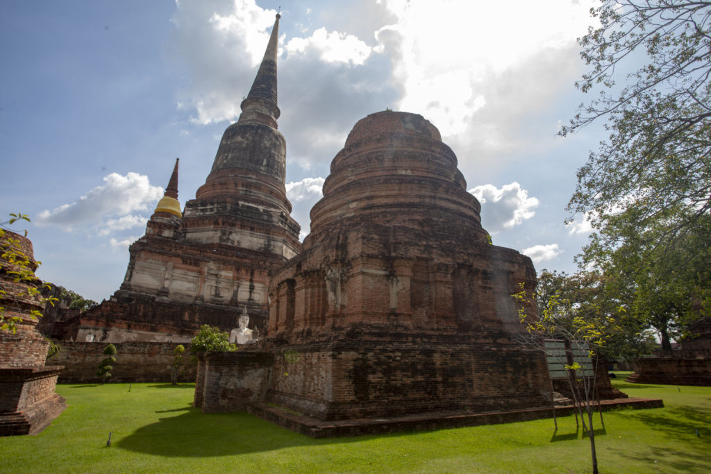 Wat Yai Chaimongkhon - Stupa v Aytthaye