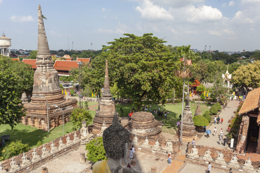 Ayutthaya male stupy